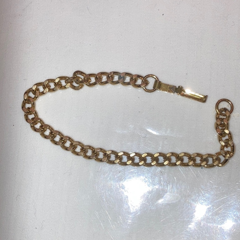 🐸 Goldtone Chain Bracelet; Small/Teen UNISEX Bracelet